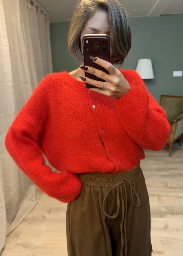 Gilet Salomé Marron