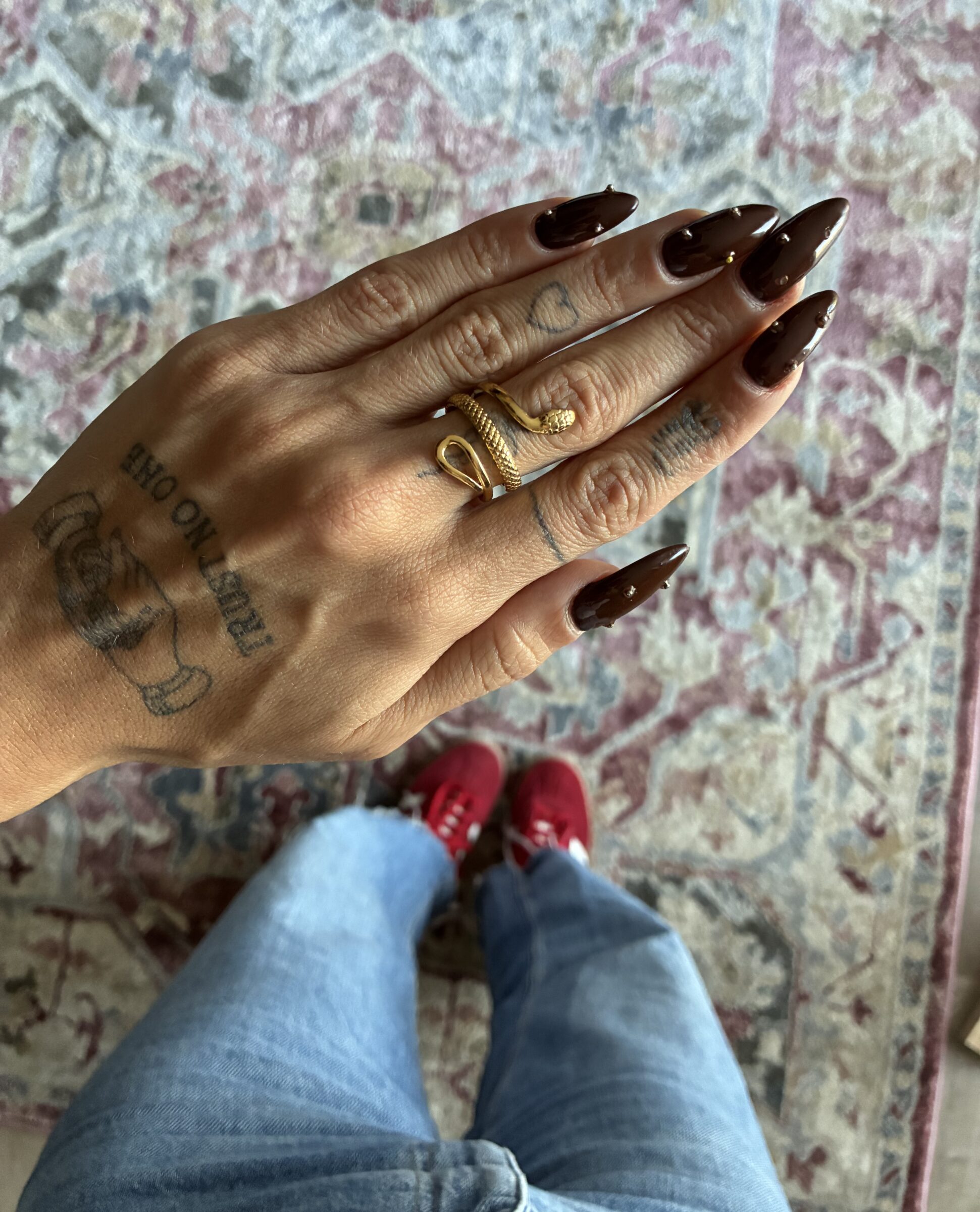 Bague serpent