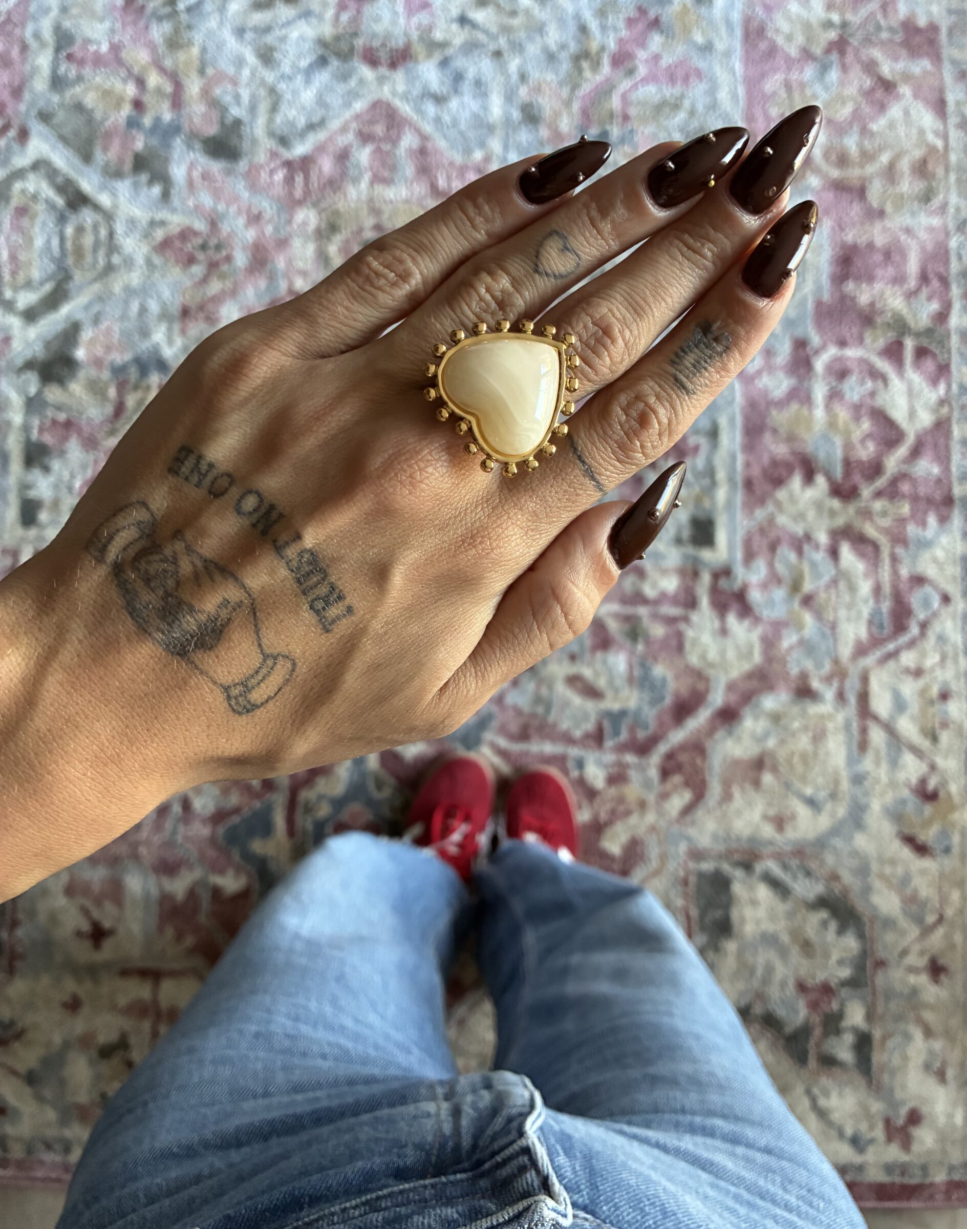 Bague cœur