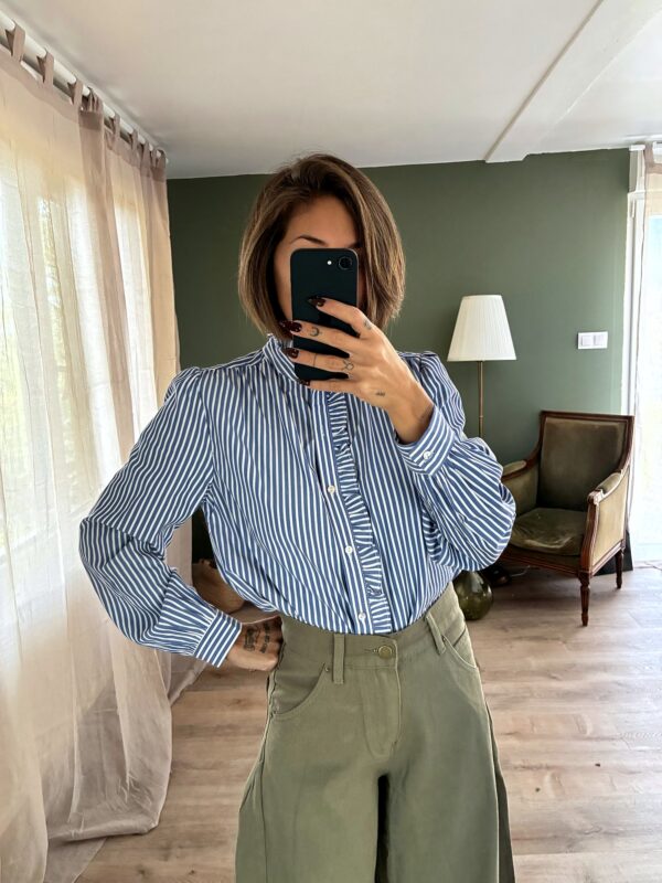 Blouse Charlotte bleu