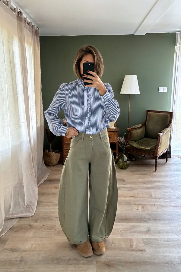 Blouse Charlotte bleu