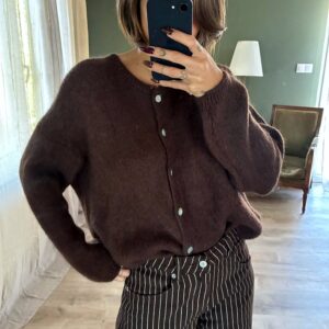 Gilet Gabriella marron