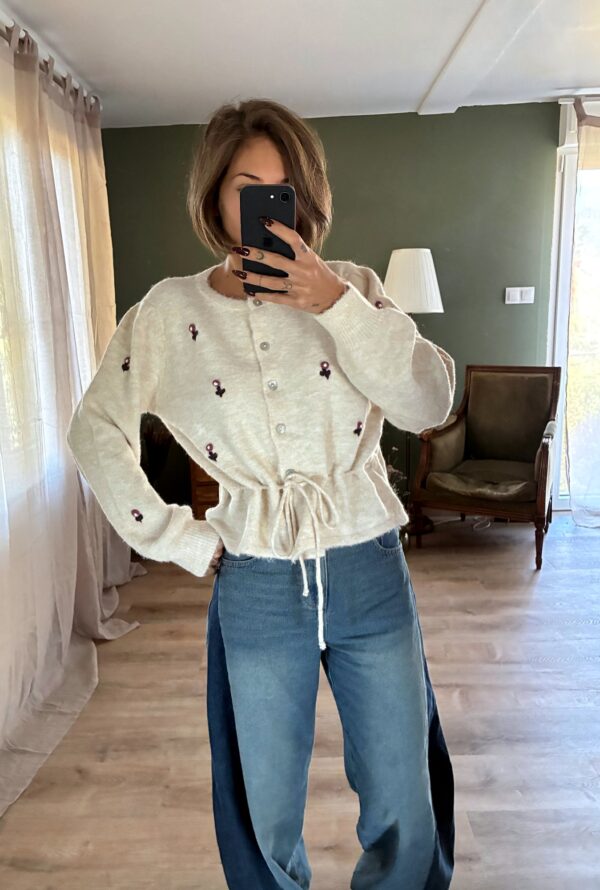 Gilet Lena beige