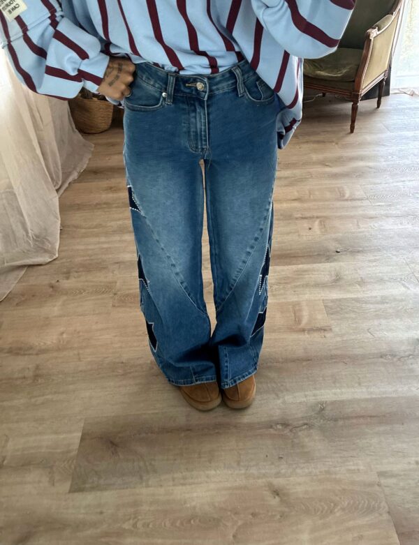 Jeans Estelle bleu