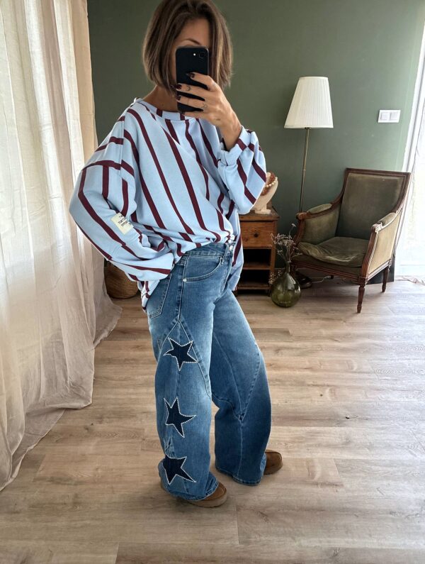 Jeans Estelle bleu