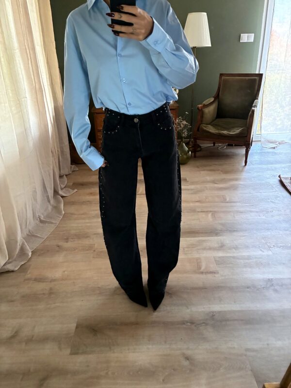 Jeans Lila noir