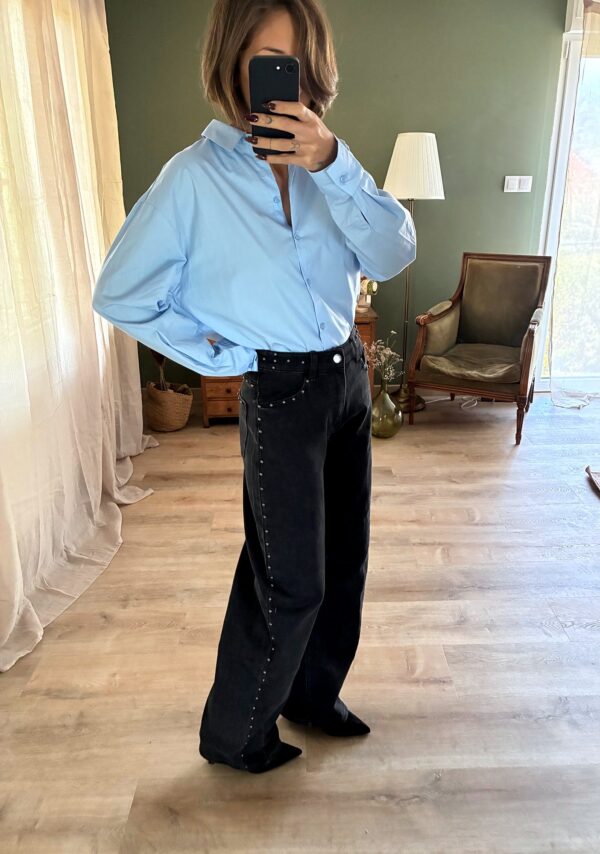 Jeans Lila noir