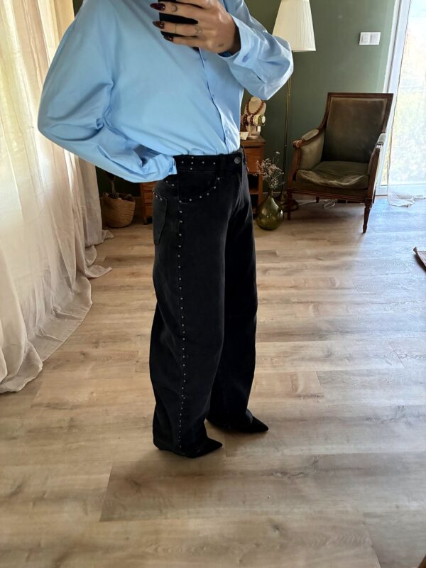 Jeans Lila noir