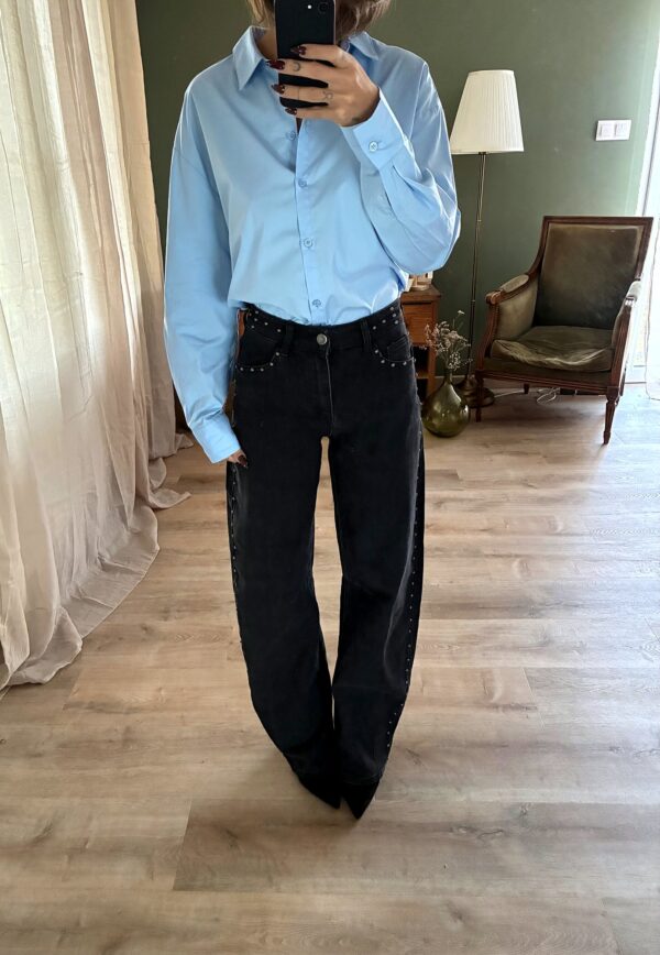 Jeans Lila noir