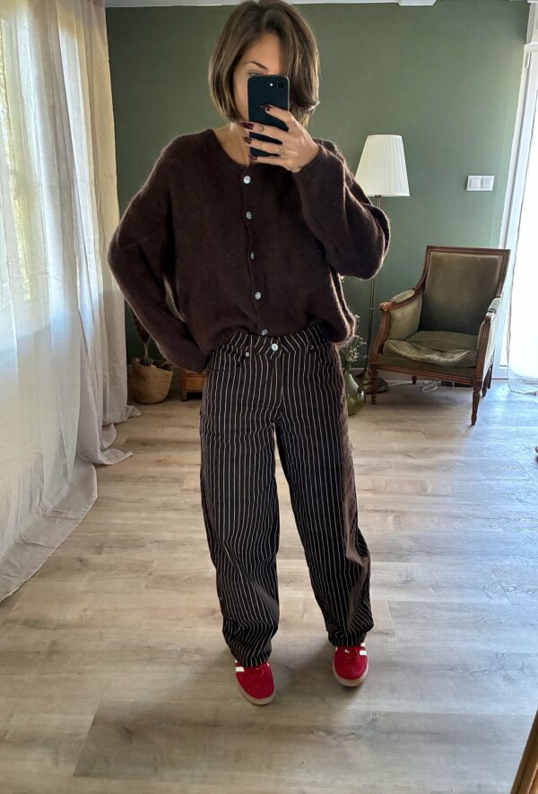 Jeans Suzette marron