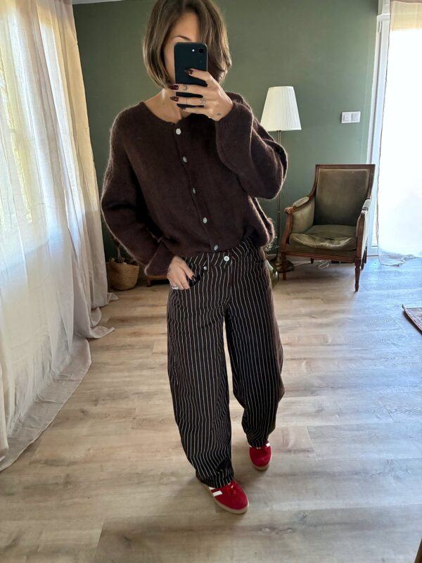 Jeans Suzette marron