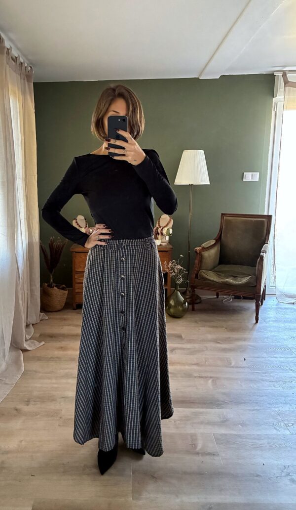 Jupe Westminster marron