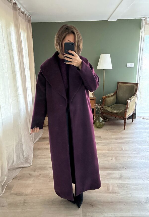 Manteau Montmartre bordeaux