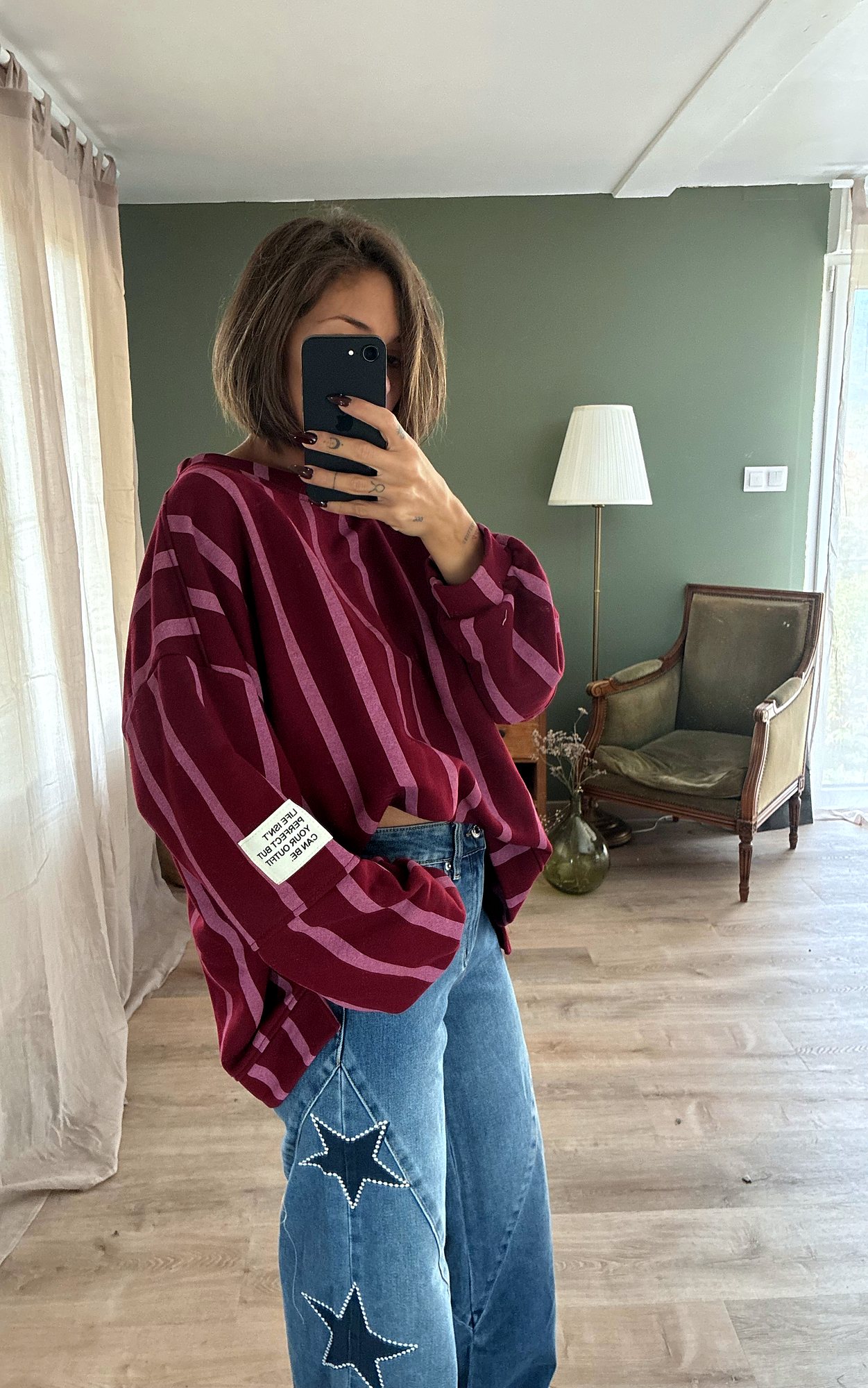 Pull Bordeaux bordeaux