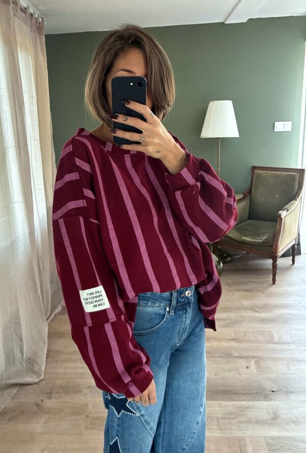 Pull Bordeaux bordeaux