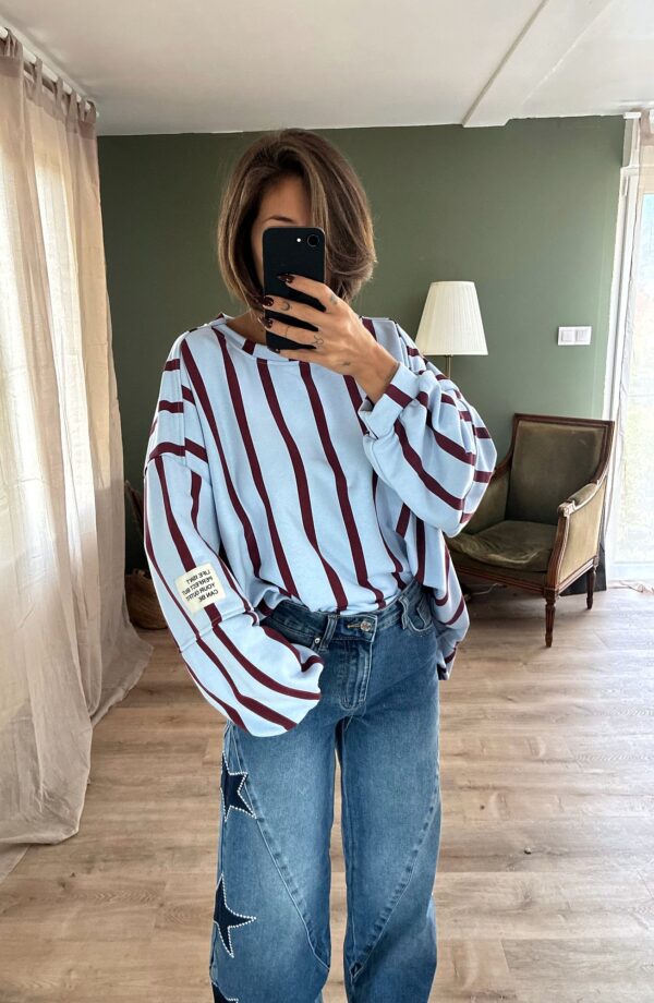Pull Riviera bleu