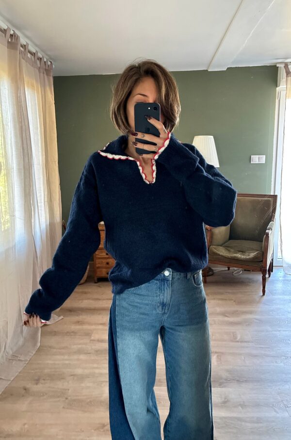Pull Riviera bleu