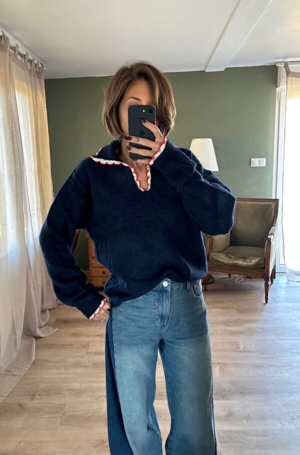 Pull Riviera bleu