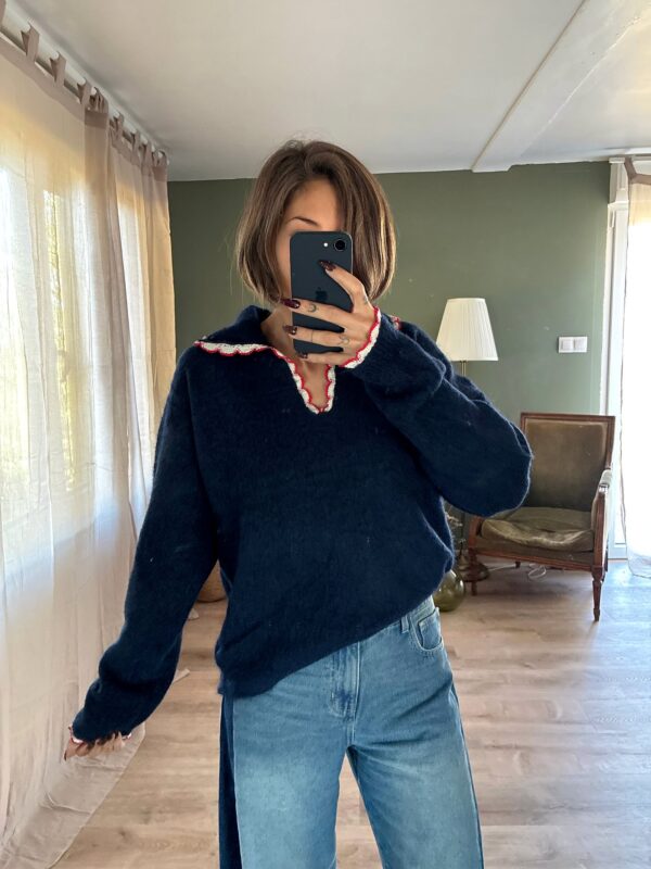 Pull Riviera bleu