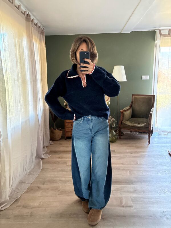 Pull Riviera bleu