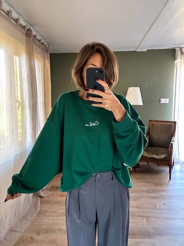 Pull Verona vert